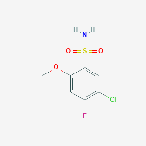 5-Chloro-4-fluoro-2-methoxybenzenesulfonamide
