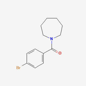Azepan-1-yl(4-bromophenyl)methanone