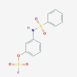 1-(Benzenesulfonamido)-3-fluorosulfonyloxybenzene