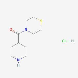 Piperidin-4-yl(thiomorpholin-4-yl)methanone;hydrochloride