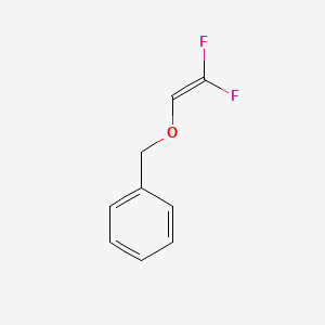 molecular formula C9H8F2O B2384157 2,2-Difluoroethenoxymethylbenzene CAS No. 1015236-33-5
