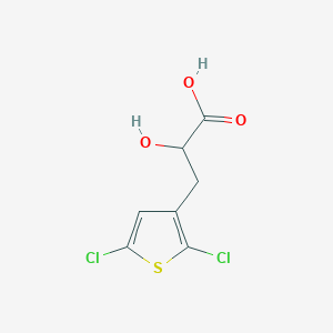 3-(2,5-Dichlorothiophen-3-yl)-2-hydroxypropanoic acid