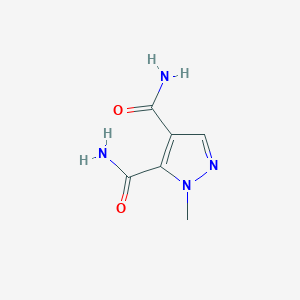 1-methyl-1H-pyrazole-4,5-dicarboxamide