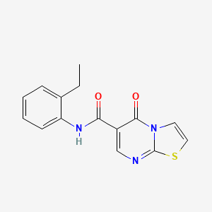 N-(2-ethylphenyl)-5-oxo-5H-thiazolo[3,2-a]pyrimidine-6-carboxamide