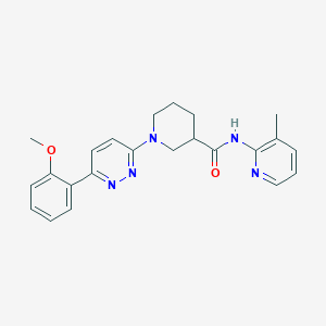 1-(6-(2-methoxyphenyl)pyridazin-3-yl)-N-(3-methylpyridin-2-yl)piperidine-3-carboxamide
