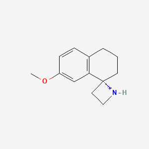 7'-methoxy-3',4'-dihydro-2'H-spiro[azetidine-2,1'-naphthalene]