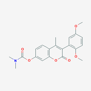 molecular formula C21H21NO6 B2384285 NPD4456 CAS No. 859668-98-7
