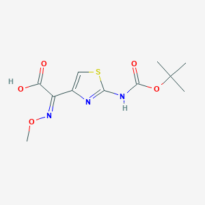(2Z)-2-methoxyimino-2-[2-[(2-methylpropan-2-yl)oxycarbonylamino]-1,3-thiazol-4-yl]acetic Acid