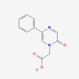 (2-oxo-5-phenylpyrazin-1(2H)-yl)acetic acid