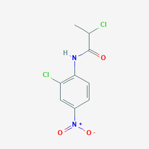 2-chloro-N-(2-chloro-4-nitrophenyl)propanamide