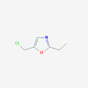 5-(Chloromethyl)-2-ethyl-1,3-oxazole