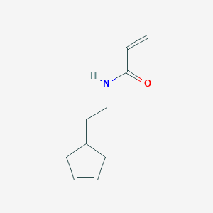 N-(2-Cyclopent-3-en-1-ylethyl)prop-2-enamide