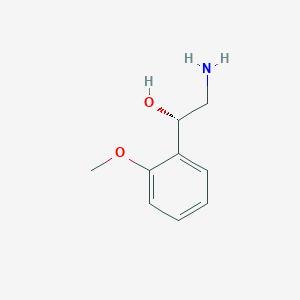 molecular formula C9H13NO2 B2384375 (1S)-2-amino-1-(2-methoxyphenyl)ethan-1-ol CAS No. 1379445-11-0