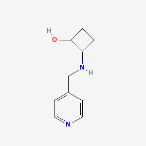 2-{[(Pyridin-4-yl)methyl]amino}cyclobutan-1-ol