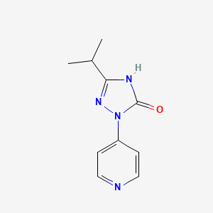 3-Isopropyl-1-(pyridin-4-yl)-1H-1,2,4-triazol-5-ol