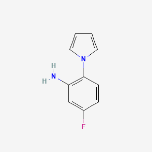 5-Fluoro-2-(1H-pyrrol-1-yl)aniline
