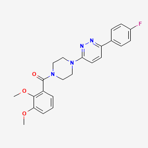 (2,3-Dimethoxyphenyl)(4-(6-(4-fluorophenyl)pyridazin-3-yl)piperazin-1-yl)methanone