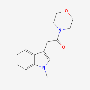 2-(1-methyl-1H-indol-3-yl)-1-morpholinoethanone