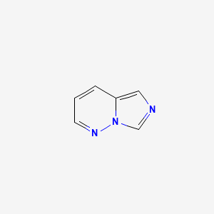 molecular formula C6H5N3 B2384543 Imidazo[1,5-b]pyridazine CAS No. 51741-28-7
