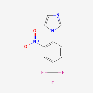 1-[2-nitro-4-(trifluoromethyl)phenyl]-1H-imidazole