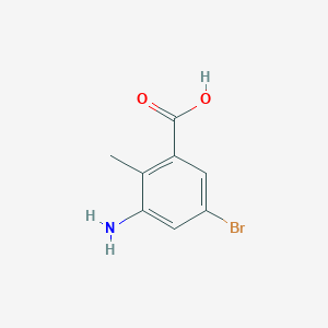 3-Amino-5-bromo-2-methylbenzoic acid