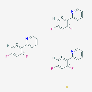 Tris[2-(2-pyridinyl)-3,5-difluorophenyl] iridium(III)