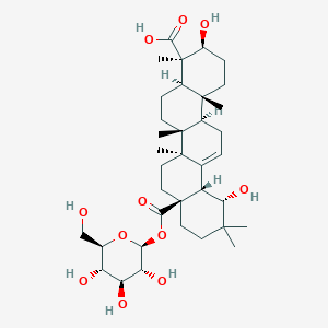 molecular formula C36H56O11 B2384743 Ilexhainanoside D 