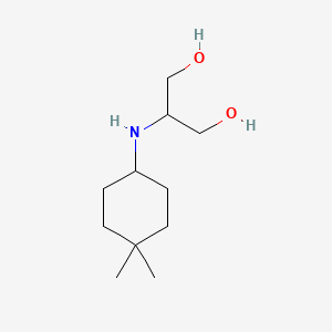 2-[(4,4-Dimethylcyclohexyl)amino]propane-1,3-diol