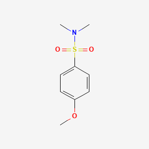 molecular formula C9H13NO3S B2384797 4-methoxy-N,N-dimethylbenzenesulfonamide CAS No. 59907-37-8