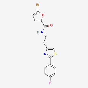 5-bromo-N-(2-(2-(4-fluorophenyl)thiazol-4-yl)ethyl)furan-2-carboxamide