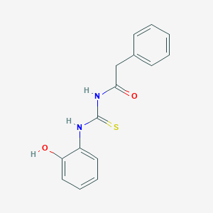 N-[(2-hydroxyphenyl)carbamothioyl]-2-phenylacetamide