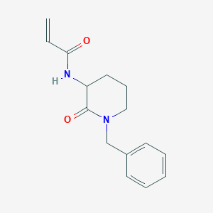 N-(1-Benzyl-2-oxopiperidin-3-yl)prop-2-enamide