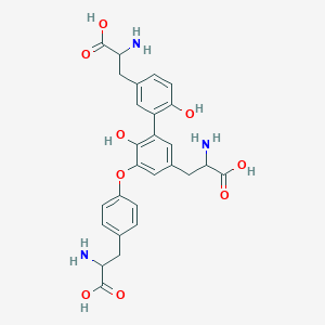 B238492 Pulcherosine CAS No. 126723-16-8
