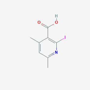 2-Iodo-4,6-dimethylpyridine-3-carboxylic acid
