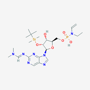 molecular formula C23H40N7O6PSi B238495 2-Tbdms-phosphoramidate CAS No. 126922-65-4