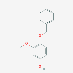 molecular formula C14H14O3 B023850 4-Benzyloxy-3-methoxyphenol CAS No. 40232-88-0