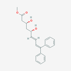 3,5-Dihydroxy-9,9-diphenyl-6,8-nonadienoate