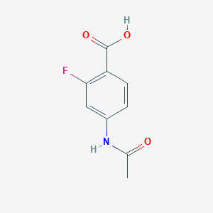 4-Acetamido-2-fluorobenzoic acid