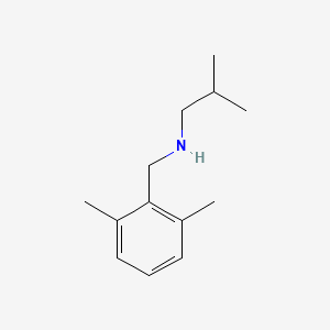 [(2,6-Dimethylphenyl)methyl](2-methylpropyl)amine