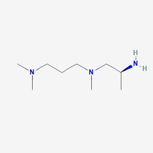 molecular formula C9H23N3 B2385051 [(2S)-2-aminopropyl][3-(dimethylamino)propyl]methylamine CAS No. 1567951-60-3
