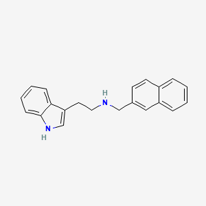 2-(1H-indol-3-yl)-N-(naphthalen-2-ylmethyl)ethanamine