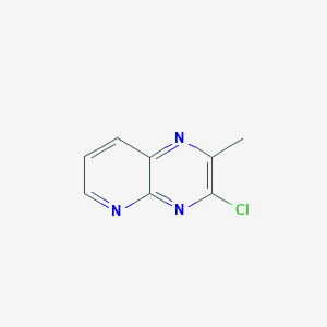 Pyrido[2,3-b]pyrazine, 3-chloro-2-methyl-