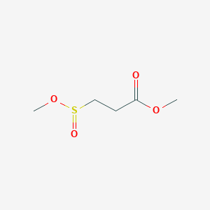 Methyl 3-(methoxysulfinyl)propanoate