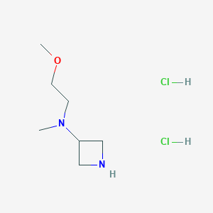 molecular formula C7H18Cl2N2O B2385188 N-(2-Methoxyethyl)-N-methyl-3-azetidinamine 2HCl CAS No. 178311-96-1