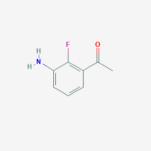 1-(3-Amino-2-fluorophenyl)ethanone