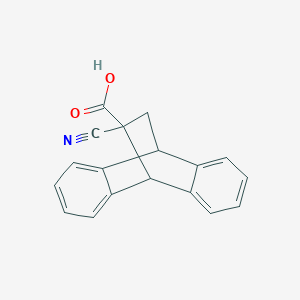 11-Cyano-9,10-dihydro-9,10-ethanoanthracene-11-carboxylic acid