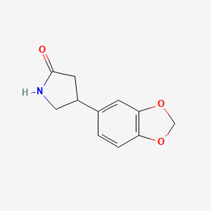 4-(1,3-Benzodioxol-5-yl)pyrrolidin-2-one