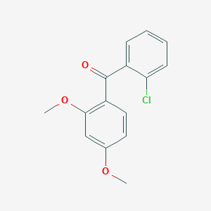 (2-Chlorophenyl)(2,4-dimethoxyphenyl)methanone
