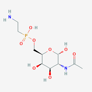 molecular formula C10H21N2O8P B238542 N-Acetylgalactosamine 6-O-2-aminoethylphosphonate CAS No. 139039-73-9