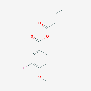 molecular formula C12H13FO4 B2385456 Ethyl 3-(3-fluoro-4-methoxyphenyl)-3-oxopropanoate CAS No. 195708-39-5
